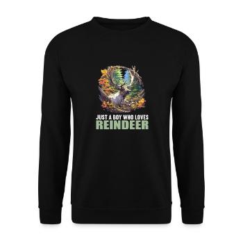 Renne Renne - Sweat-shirt Unisexe - noir - Devant - Alina (178cm) & Michal (187cm)