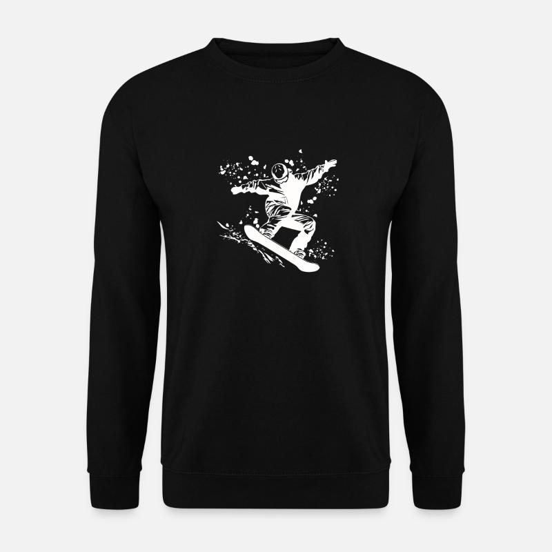 Snowboarder Snowboarding Snowboard - Unisex Sweatshirt - black