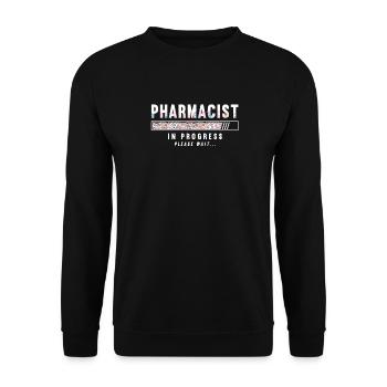 Pharmacy Tech Technician - Unisex Pullover - Schwarz - Vorne - Alina (178cm) & Michal (187cm)