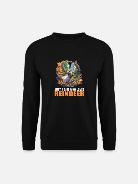 Reindeer Reindeer - Unisex Sweatshirt - black