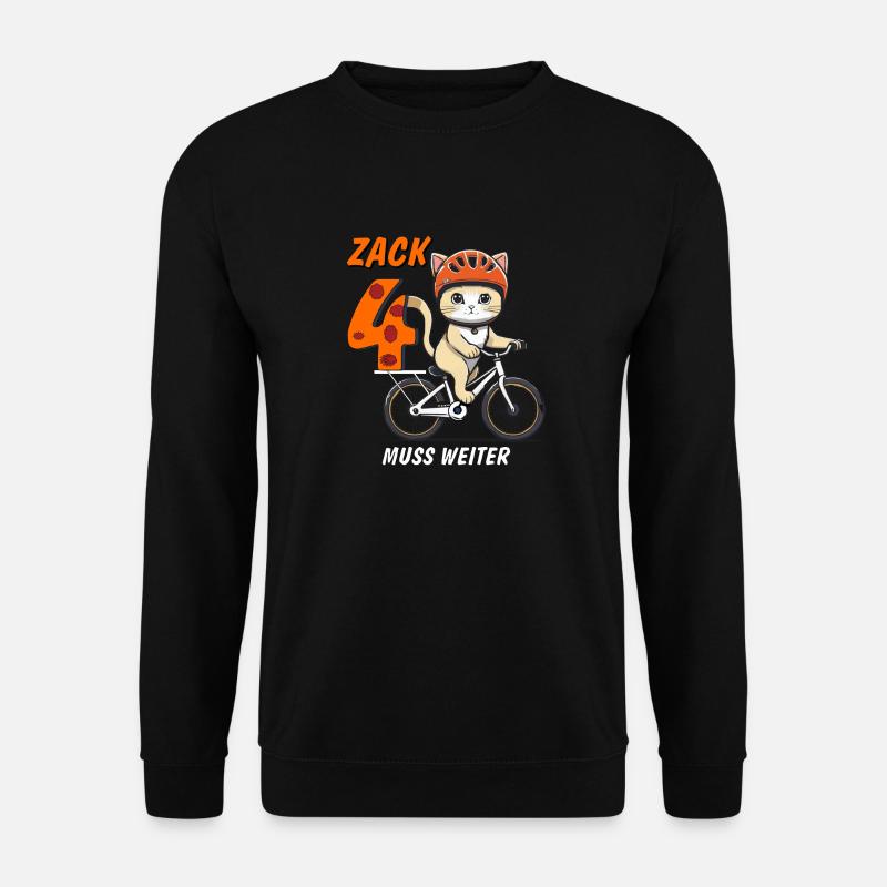 KATZE FAHRRAD ZACK VIER - Unisex Pullover - Schwarz