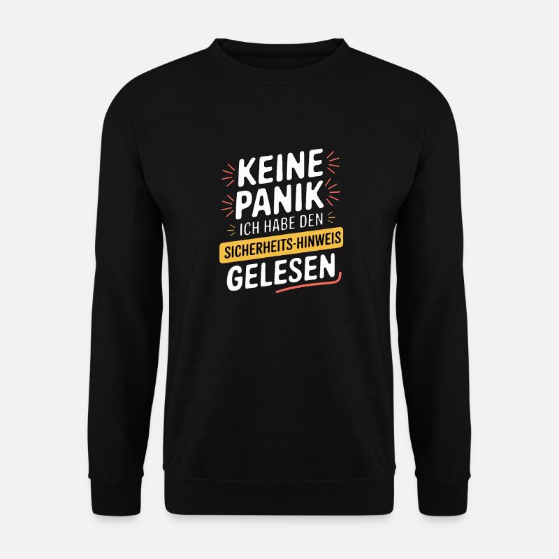 SECURITY - Unisex Sweatshirt - black