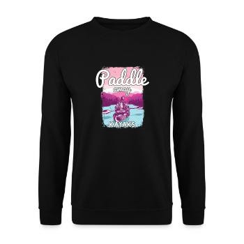 Kayak - Sweat-shirt Unisexe - noir - Devant - Alina (178cm) & Michal (187cm)