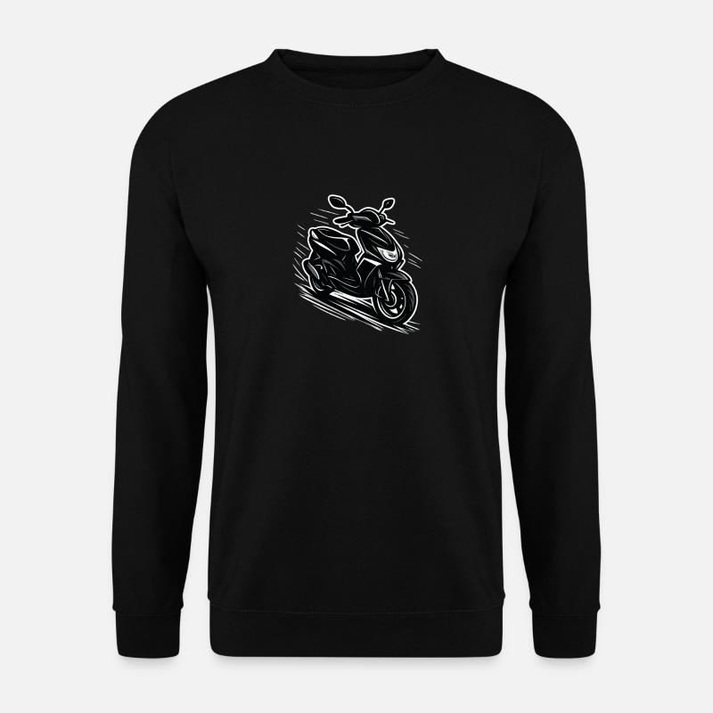 Scooter Scooter 50cc - Unisex Sweatshirt - black