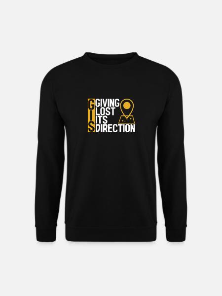 Geographic Information Systems - Unisex Sweatshirt - black