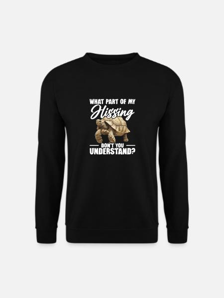 Welchen Teil Meines Zischenden Zischens Verstehst - Unisex Pullover - Schwarz