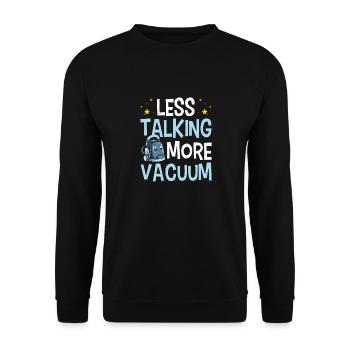 Nettoyant Lover Cleaner - Sweat-shirt Unisexe - noir - Devant - Alina (178cm) & Michal (187cm)