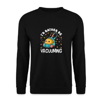 Nettoyant Lover Cleaner - Sweat-shirt Unisexe - noir - Devant - Alina (178cm) & Michal (187cm)