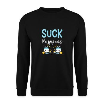 Nettoyant Lover Cleaner - Sweat-shirt Unisexe - noir - Devant - Alina (178cm) & Michal (187cm)