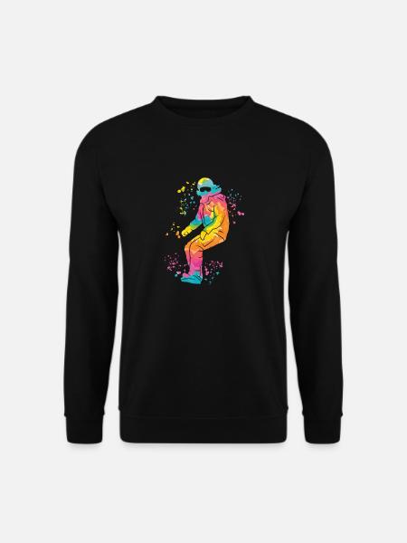 Snowboarder Snowboarding Snowboard - Unisex Sweatshirt - black