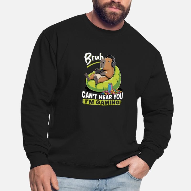 Capybara Gamer Gaming Unisex Sweatshirt