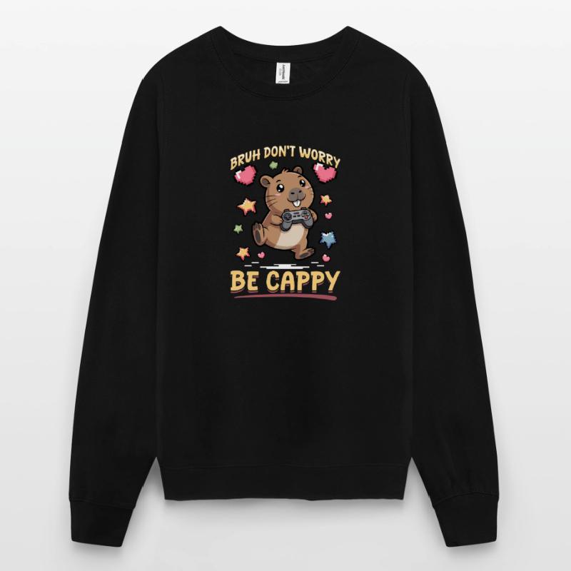 Capybara Gamer Gaming Unisex Sweatshirt
