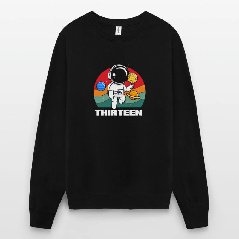 Aventures spatiales pour les jeunes de treize ans Sweat-shirt Unisexe