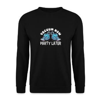 Nettoyant Lover Cleaner - Sweat-shirt Unisexe - noir - Devant - Alina (178cm) & Michal (187cm)