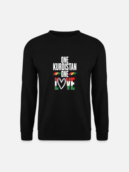 Kurdistan Kurde Kurden - Unisex Pullover - Schwarz