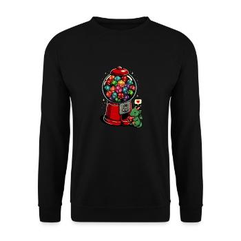 Gumball-Dungeon - Unisex Pullover - Schwarz - Vorne - Alina (178cm) & Michal (187cm)