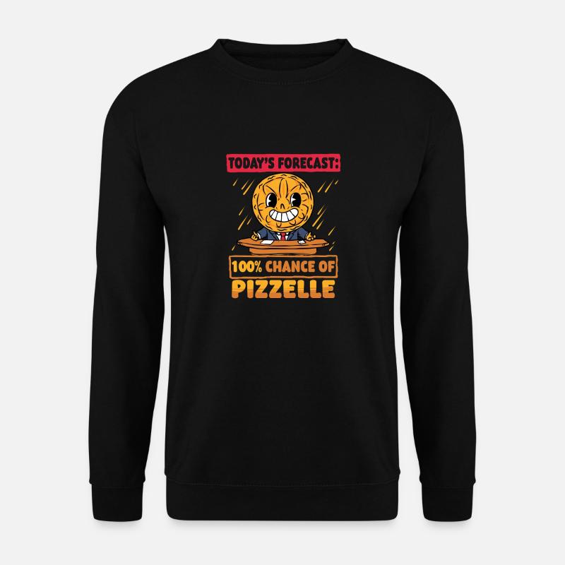 Pizzelle Waffle Biscuit - Unisex Sweatshirt - black