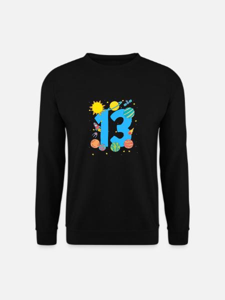 Aventure spatiale numéro 13 - Sweat-shirt Unisexe - noir