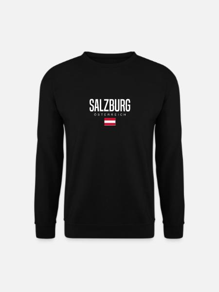 Salzburg, Austria - Unisex Sweatshirt - black