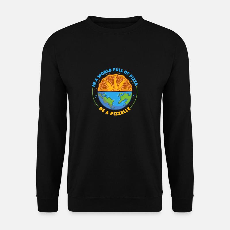 Pizzelle Waffel Keks - Unisex Pullover - Schwarz