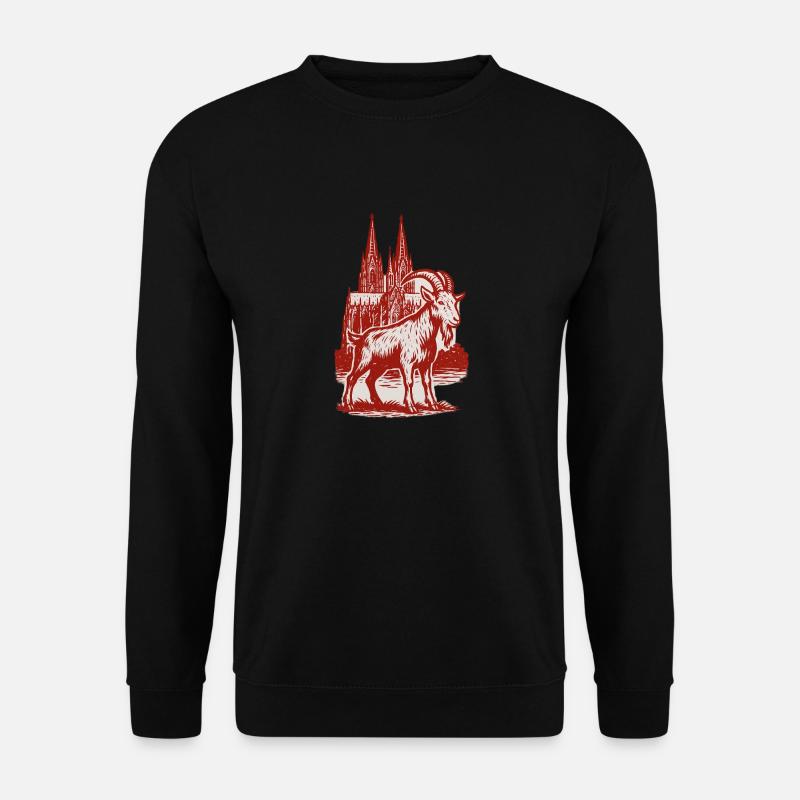 Köln Geissbock - Unisex Pullover - Schwarz