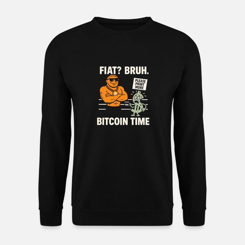 Bitcoin - Unisex Sweatshirt - black