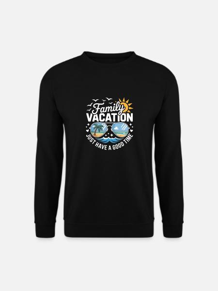 Funny Family Holiday Saying - Unisex Sweatshirt - black