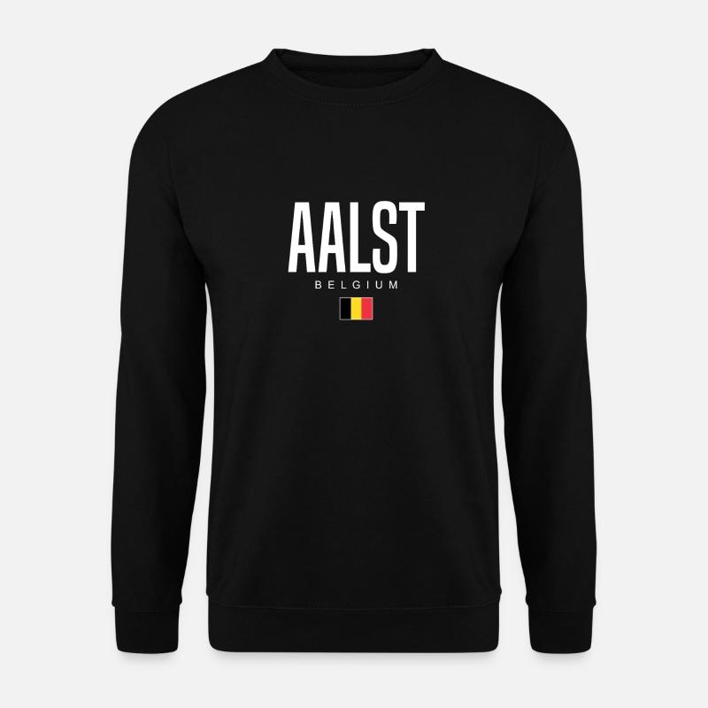 Aalst Belgien - Unisex Pullover - Schwarz