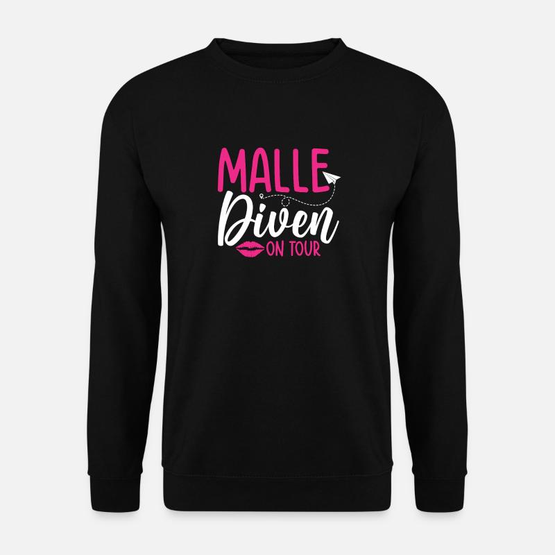 Malle Divas on Tour - Unisex Sweatshirt - black