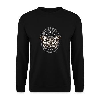 Tattoo Artist Mistakes We Call Them Tattoo Studio - Unisex Sweatshirt - black - Front - Alina (178cm) & Michal (187cm)