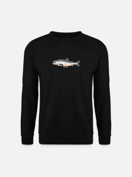 Salmon Salmon - Unisex Sweatshirt - black