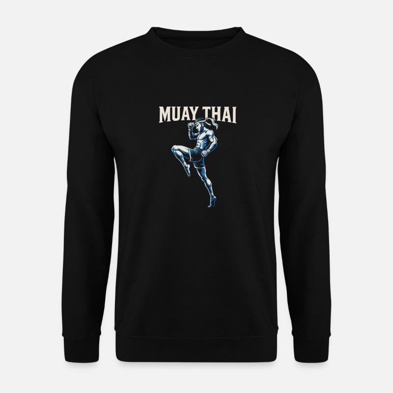 Boxe Muay Thai - Sweat-shirt Unisexe - noir