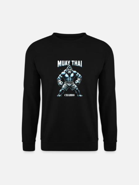 Muay Thai Boxen - Unisex Pullover - Schwarz