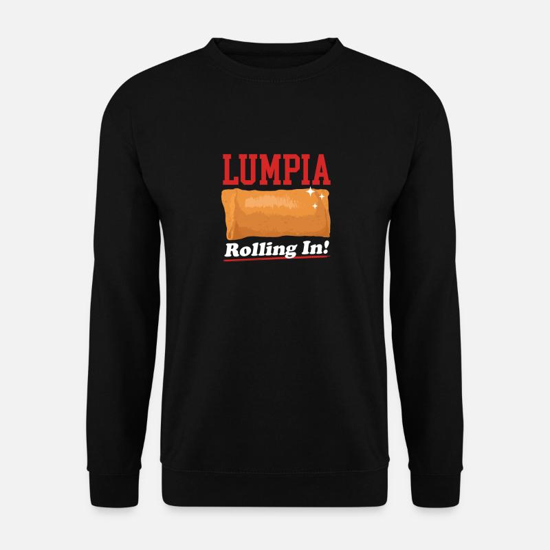 Lumpia Spring Roll Gift - Unisex Sweatshirt - black