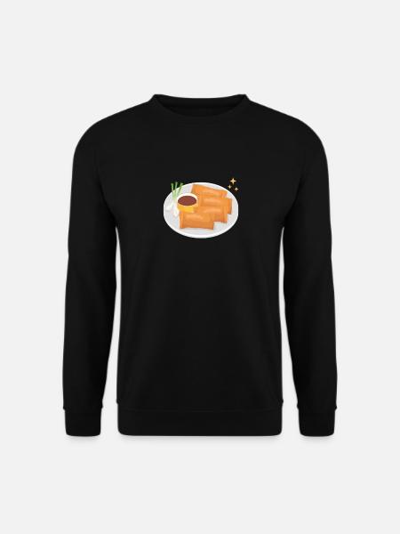 Lumpia Loempia Spring Roll Gift - Unisex Sweatshirt - black