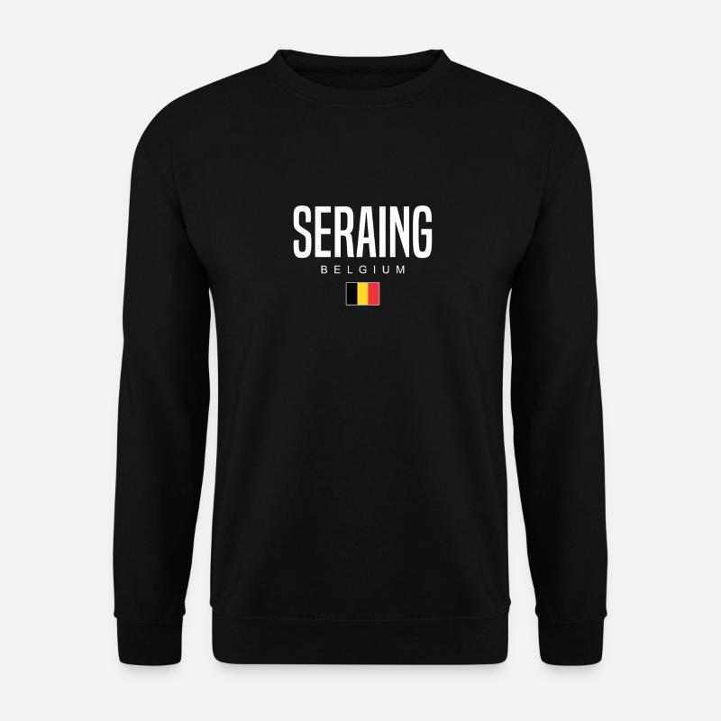 Seraing, Belgium - Unisex Sweatshirt - black