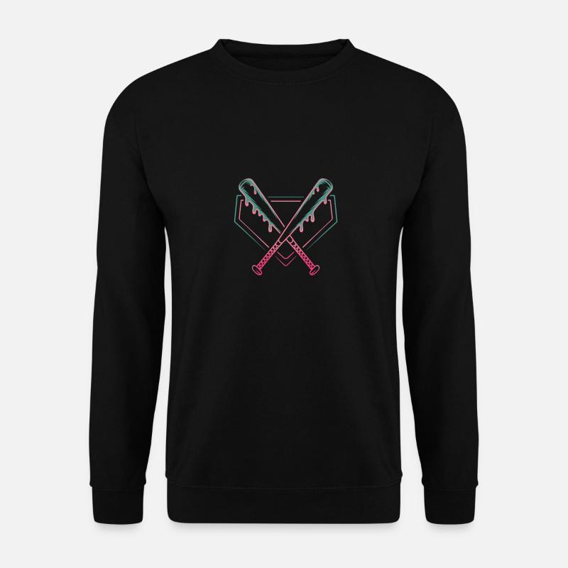 Baseball Batte de baseball - Sweat-shirt Unisexe - noir
