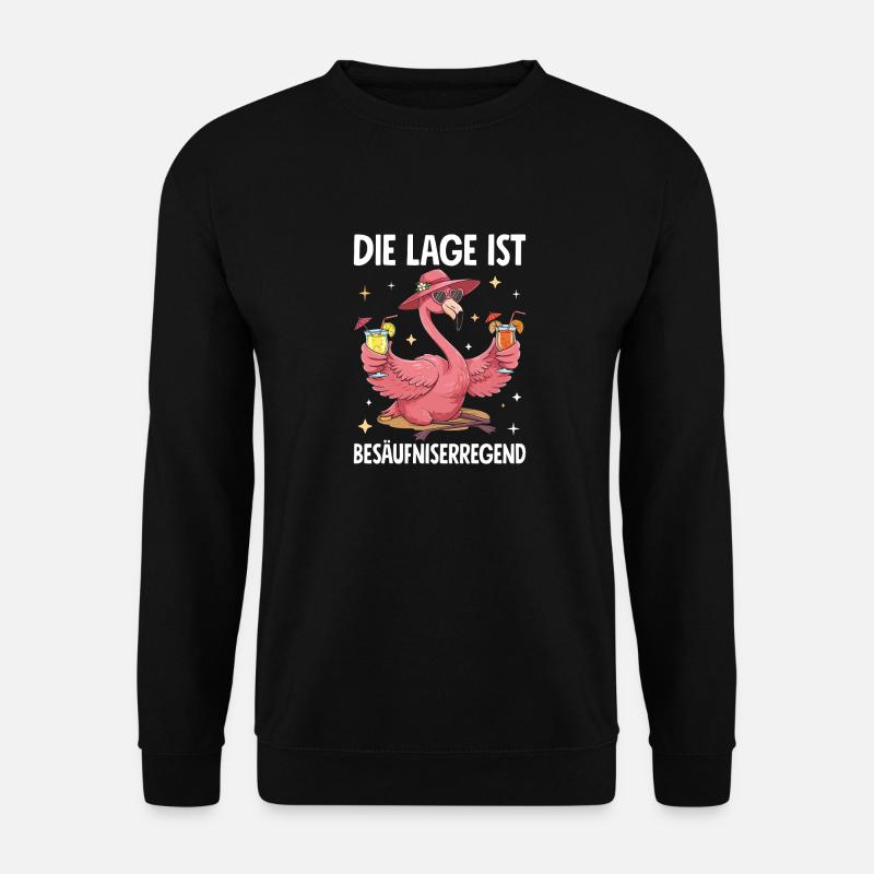 The situation is drunkenness - Unisex Sweatshirt - black