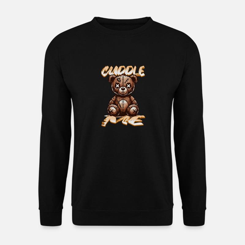 Cuddle me Bear - Unisex Sweatshirt - black