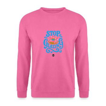 Stopp-Verglasung - Unisex Pullover - Pink - Vorne