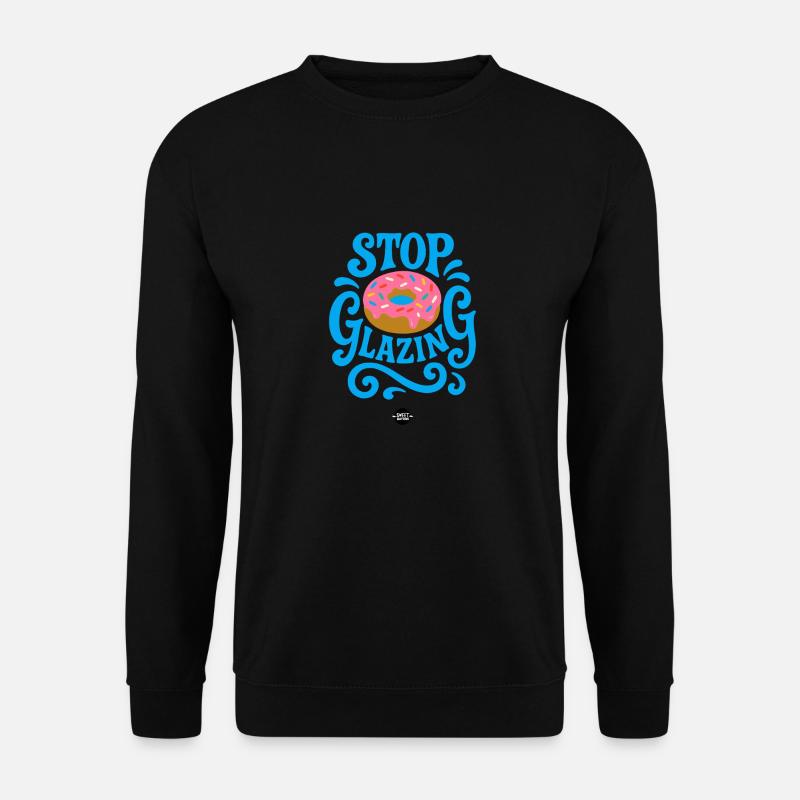 Stopp-Verglasung - Unisex Pullover - Schwarz