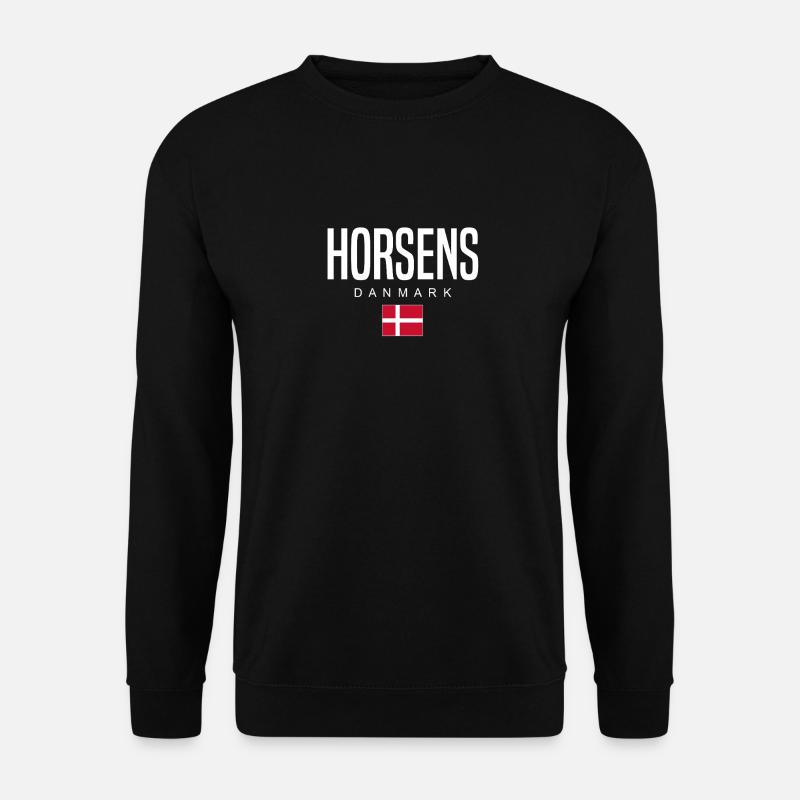Horsens, Denmark - Unisex Sweatshirt - black