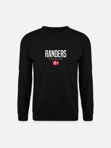 Randers, Denmark - Unisex Sweatshirt - black