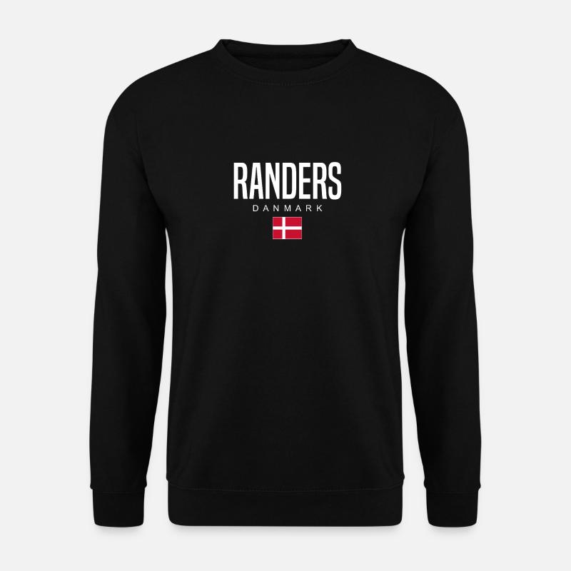 Randers, Denmark - Unisex Sweatshirt - black