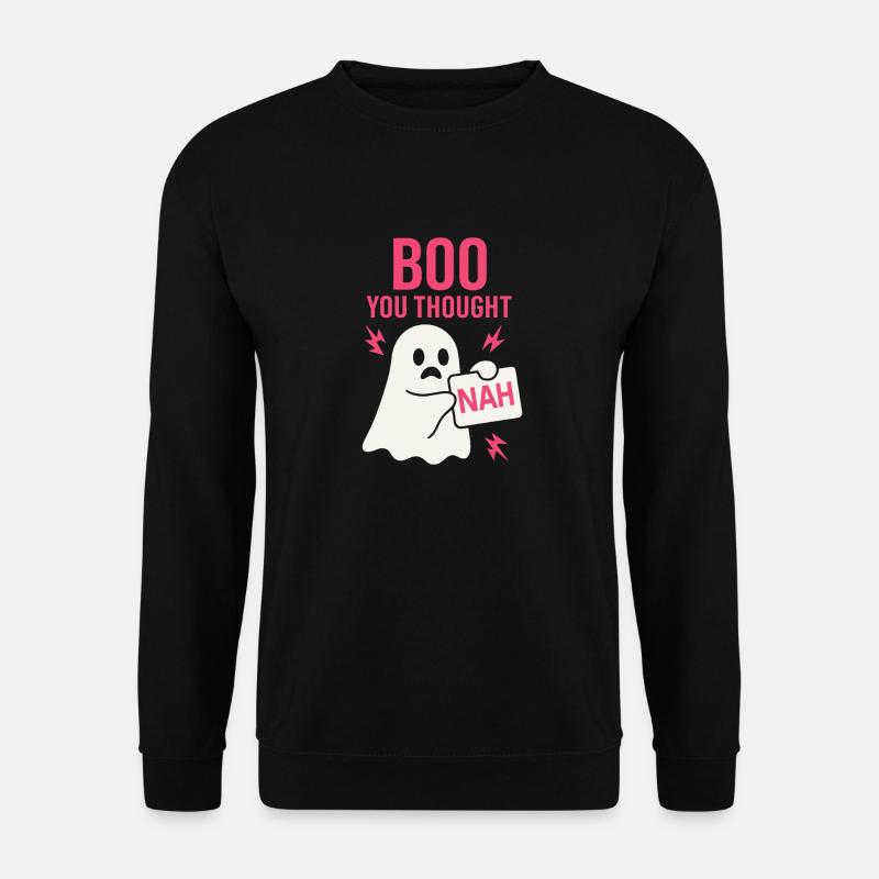 Anti -halloween Sarkastische Gruselige - Unisex Pullover - Schwarz
