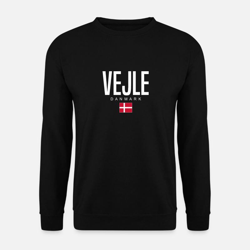Vejle, Danemark - Sweat-shirt Unisexe - noir
