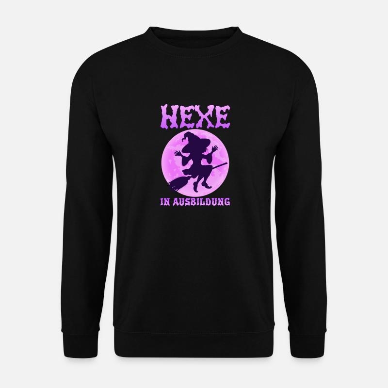 Hexe In Ausbildung - Unisex Pullover - Schwarz