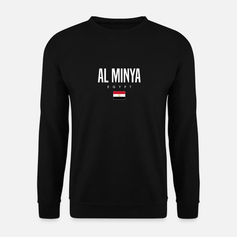 Al Minya, Égypte - Sweat-shirt Unisexe - noir