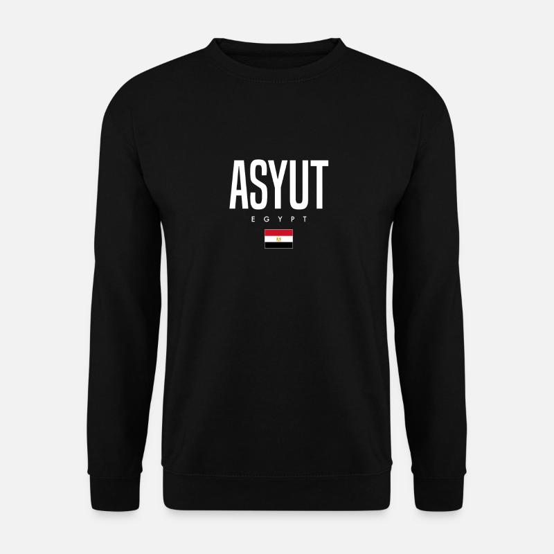 Asyut Ägypten - Unisex Pullover - Schwarz