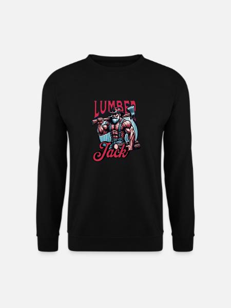 Bûcheron à la hache - Bûcheron - Sweat-shirt Unisexe - noir